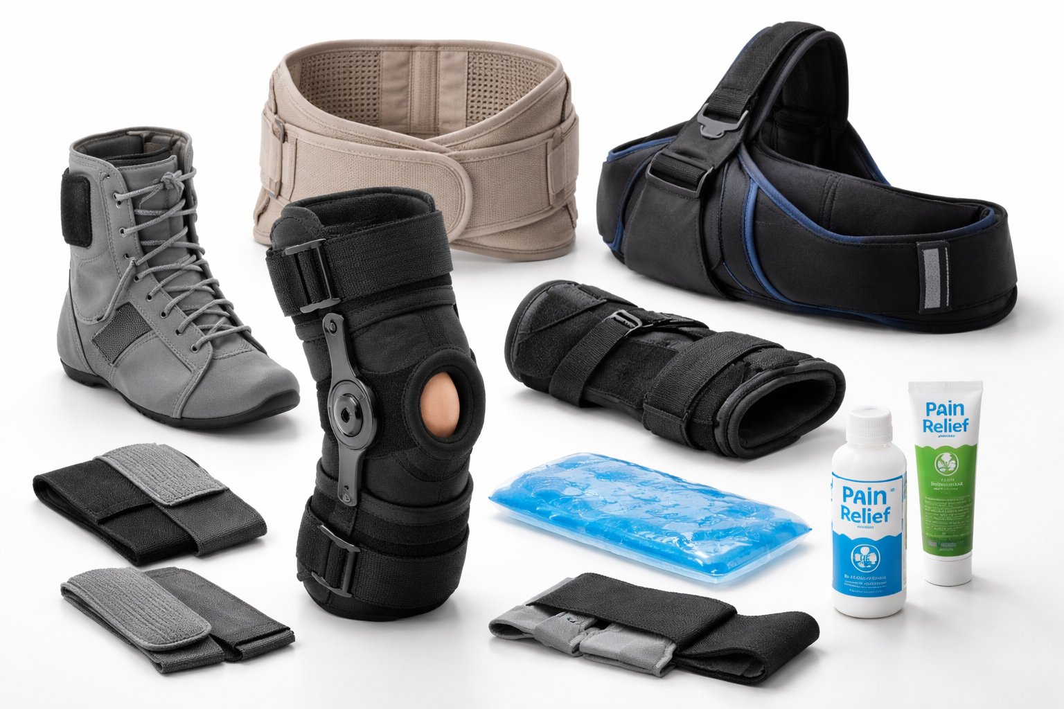 Braces and orthopedic supports